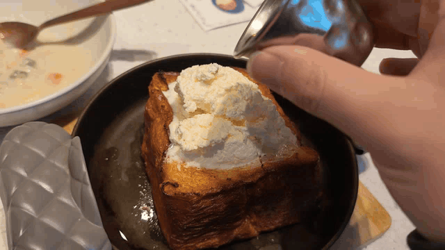 French Toast and Orange Drinks! collage photo 3